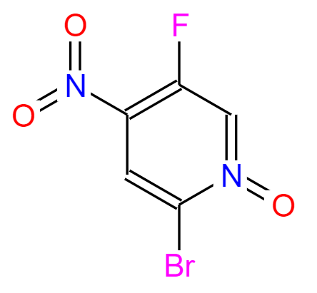 2-溴-5-氟-4-硝基吡啶 N-氧化物,2-Bromo-5-fluoro-4-nitropyridine 1-oxide