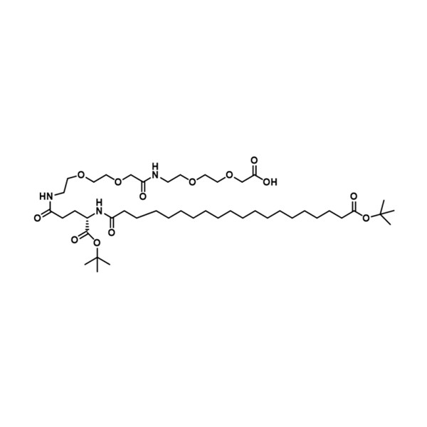 C20脂肪酸側鏈,tBuO-Ara-Glu(AEEA-AEEA-OH)-OtBu