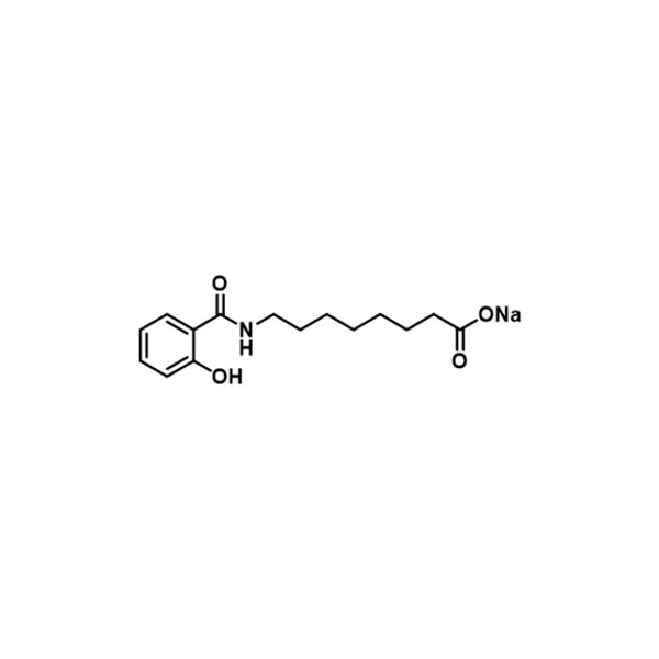 8-(2-羟基苯甲酰胺基)辛酸钠,[SNAC] sodium,8-[(2-hydroxybenzoyl)amino]octanoate