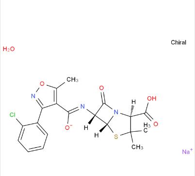 氯唑西林钠；邻氯青霉素钠,Cloxacillin sodium