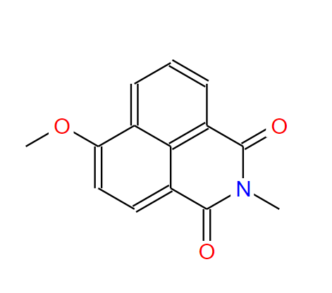 N-甲基-4-甲氧基-1,8-萘二甲酰亞胺,6-methoxy-2-methyl-1H-benz[de]isoquinoline-1,3(2H)-dione