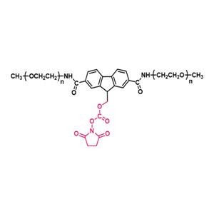 两臂聚乙二醇琥珀酰亚胺碳酸酯(Fluorene)