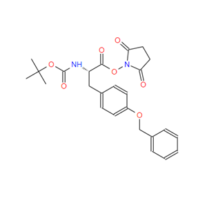 N-[叔丁氧羰基]-O-(苄基)-L-酪氨酸琥珀酰亚胺基酯