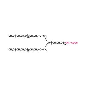 Y型聚乙二醇炔(Y1PT02),Y-shape PEG-Alkyne(Y1PT02)