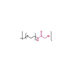 四臂聚乙二醇溴乙酰胺,[4-arm PEG-Br(amide)] 4-arm Poly(ethylene glycol) bromoacetamide