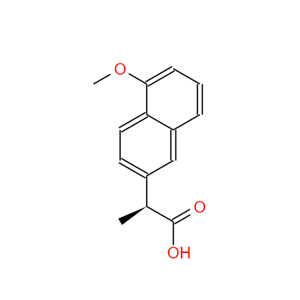 萘普生杂质C,(±)-5-bromo-6-methoxy-alpha-methylnaphthalene-2-acetic acid