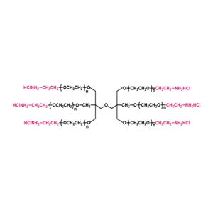 六臂聚乙二醇胺鹽酸鹽(DP),[6-arm PEG-NH2·HCl(DP)] 6-arm Poly(ethylene glycol) amine hydrochloride salt(DP)