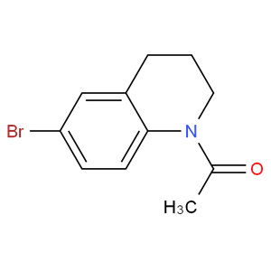 1-乙酰基-6-溴-1,2,3,4-四氢喹啉,1-acetyl-6-bromo-1,2,3,4-tetrahydroquinoline