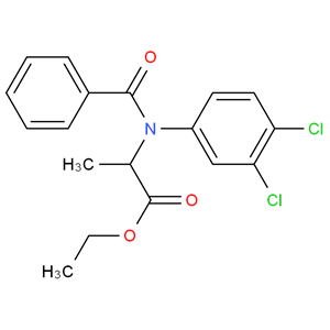 N-苯甲酰-N-(3,4-二氯苯基)-DL-丙氨酸乙酯