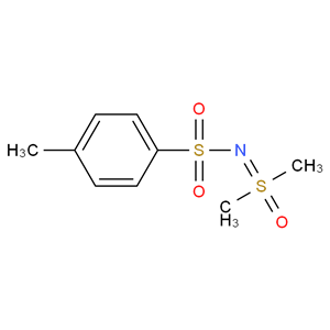 S,S-二甲基-N-(对甲苯磺酰基)磺基肟,S,S-DIMETHYL-N-(P-TOLUENESULFONYL)SULFOXIMINE