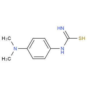 1-(4-二甲氨基)苯-2-硫脲,1-[4-(DIMETHYLAMINO)PHENYL]-2-THIOUREA