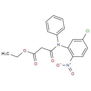 N-(CABETOXY乙酰基)-5-氯-2-硝基DE苯基胺 