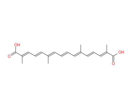 蕃紅[花]酸,8,8'-DIAPOCAROTENEDIOIC ACID