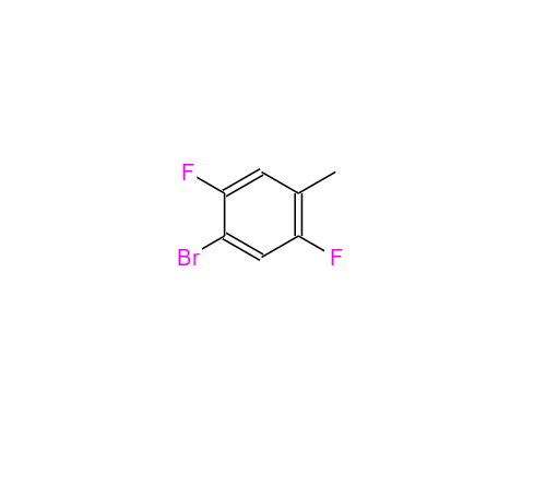 2,5-二氟-4-溴甲苯,4-bromo-2,5-difluorotoluene
