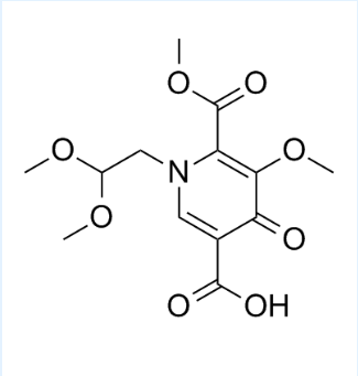 1-(2,2-二甲氧基乙基)-1,4-二氢-3-甲氧基-4-氧代-2,5-吡啶二甲酸 2-甲酯,1-(2,2-diMethoxyethyl)-5-Methoxy-6-(Methoxycarbonyl)-4-oxo-1,4-dihydropyridine-3-carboxylic acid