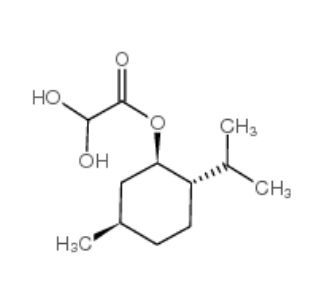 L-孟基乙醛酸酯,(1R,2S,5R)-5-Methyl-2-(1-methylethyl)cyclohexyl dihydroxy-acetate