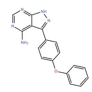 3-(4-苯氧基苯基)-1H-吡唑并[3,4-d]嘧啶-4-胺 