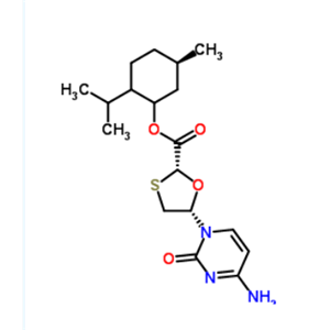5-(4-氨基-2-氧代-2H-嘧啶-1-基)-[1,3]1,3-氧硫杂环戊-2-甲酸孟酯,(1R,2S,5R)-Menthyl-(2R,5S)-5-(4-amino-2-oxo-2H-pyrimidin-1-yl)-[1,3]oxathiolane-2-carboxylic acid