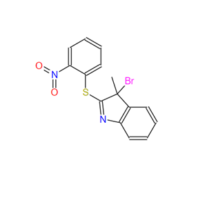 3-溴-3-甲基-2-(2-硝苯巯基)-3H-吲哚