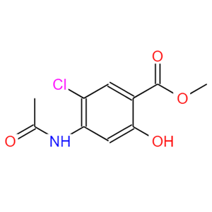 4-乙酰氨基-5-氯-2-羟基苯甲酸甲酯,Methyl 4-(acetylaMino)-3-broMo-5-chloro-2-hydroxybenzoate