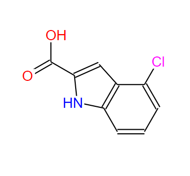 4-氯-1H-吲哚-2-甲酸,4-Chloro-1H-indole-2-carboxylicacid