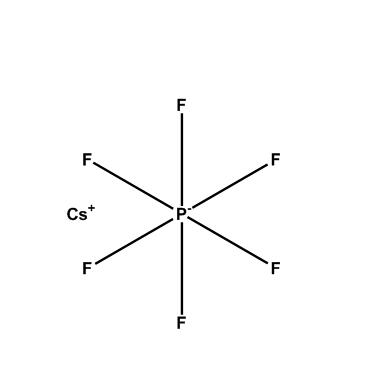 六氟磷酸銫,Cesium hexafluorophosphate