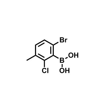 6-溴-2-氯-3-甲基苯硼酸,(6-Bromo-2-chloro-3-methylphenyl)boronic acid