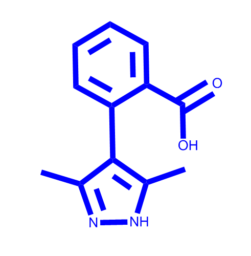 2-(3,5-二甲基-吡唑-4-基)苯甲酸,2-(3,5-Dimethyl-1H-pyrazol-4-yl)benzoic acid