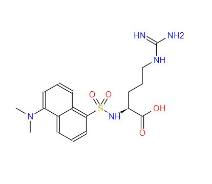 ALPHA-DANSYL-L-ARGININE HYDROCHLORIDE,ALPHA-DANSYL-L-ARGININE HYDROCHLORIDE