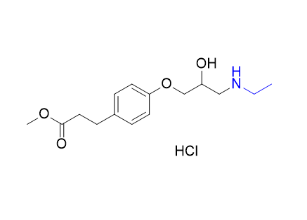 艾司洛尔杂质03,methyl 3-(4-(3-(ethylamino)-2-hydroxypropoxy)phenyl)propanoate