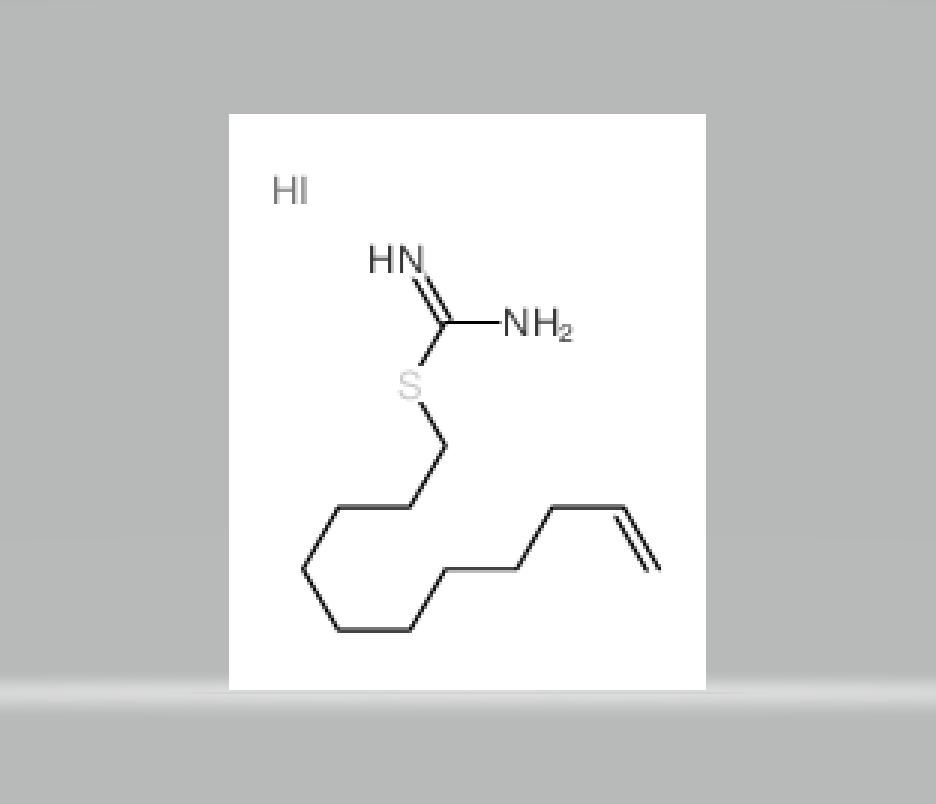 2-undec-10-enylisothiouronium iodide,2-undec-10-enylisothiouronium iodide