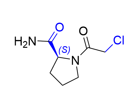 维格列汀杂质20,(2S)-1-(2-chloro-2-(((1r,3R,5R,7S)-3-hydroxyadamantan-1-yl)amino)acetyl)pyrrolidine-2-carbonitrile