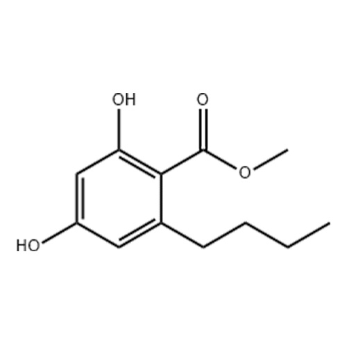2,4-二羟基-6-丁基苯甲酸甲酯,2,4-dihydroxy-6-n-butylbenzoicacid,methylester