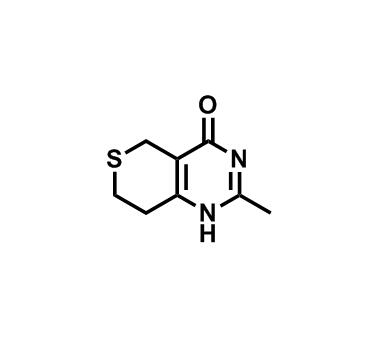 3,5,7,8-四氢-2-甲基-4H-硫代吡喃并[4,3-D]嘧啶-4-酮,7,8-Dihydro-2-methyl-1H-thiopyrano[4,3-d]pyrimidin-4(5H)-one