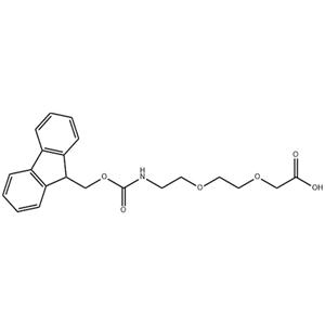 [2-[2-(Fmoc-氨基)乙氧基]乙氧基]乙酸,[2-[2-(Fmoc-amino)ethoxy]ethoxy]acetic acid