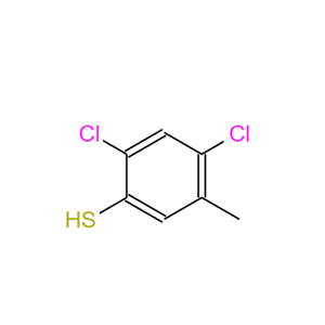 2,4-二氯-5-甲基-苯硫酚