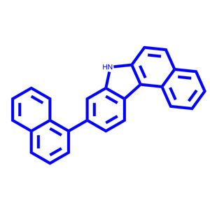 7h-benzo[c]carbazole,9-[1-naphthalengl