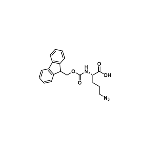 Fmoc-L-Orn(N3)-OH,(S)-2-(9-Fluorenylmethyloxycarbonylamino)-5-azidopentanoic acid
