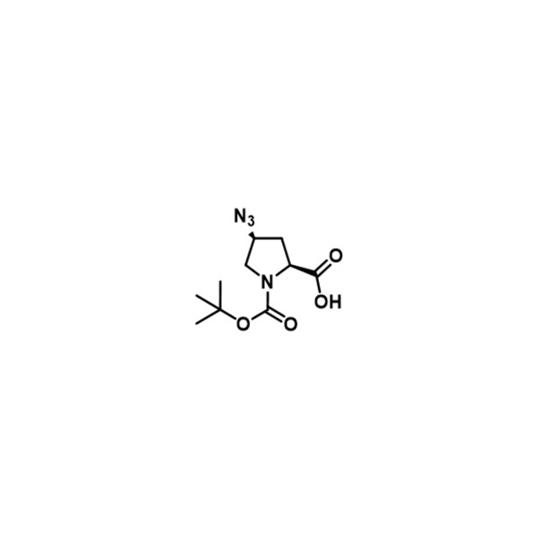 Boc-L-Pro(4-N3)-OH (2S,4S),(2S,4S)-4-azido-1-Boc-pyrrolidine-2-carboxylic acid