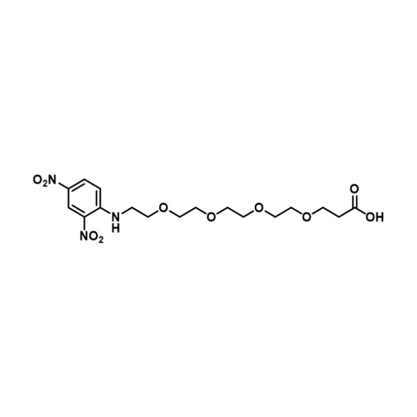 Dnp-NH-PEG(4)-COOH,1-(2,4-Dinitrophenylamino)-3,6,9,12-tetraoxapentadecanoic acid