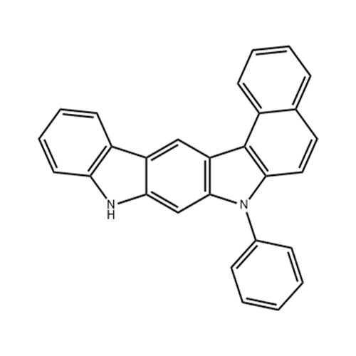 7,9-二氢-7-苯基-苯并[G]吲哚并[2,3-B]咔唑,Benz[g]indolo[2,3-b]carbazole,7,9-dihydro-7-phenyl