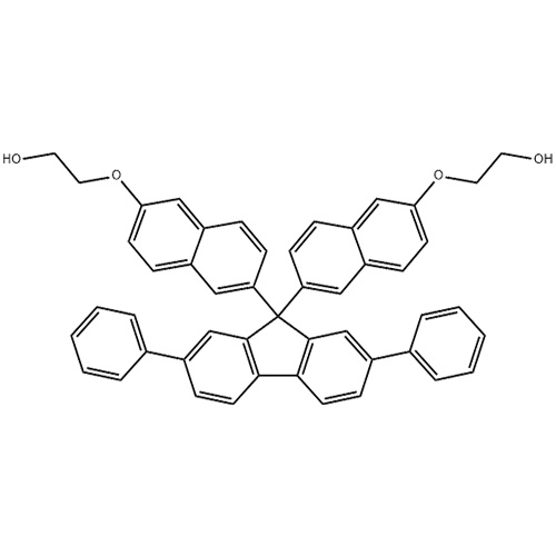 Ethanol, 2,2'-[(2,7-diphenyl-9H-fluoren-9-ylidene)bis(6,2-naphthalenediyloxy)]bis-