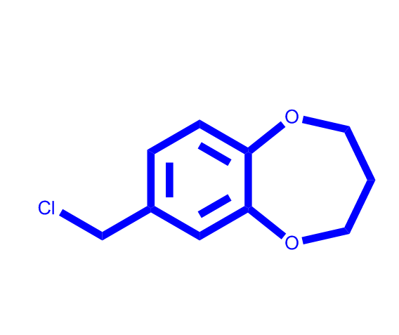 7-氯甲基-3,4-二氢-2H-1,5-苯并二氮杂菲,7-(CHLOROMETHYL)-3,4-DIHYDRO-2H-1,5-BENZODIOXEPINE