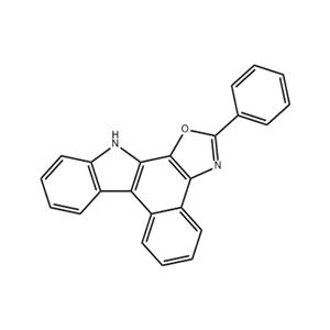 12H-Benz[c]oxazolo[5,4-a]carbazole,2-phenyl-