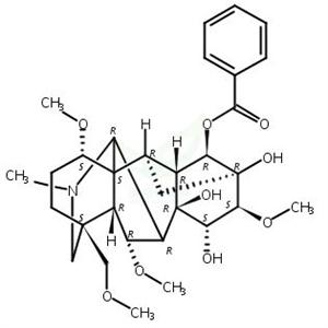 苯甲酰次乌头原碱,Benzoylhypacoitine