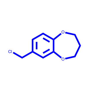7-氯甲基-3,4-二氢-2H-1,5-苯并二氮杂菲,7-(CHLOROMETHYL)-3,4-DIHYDRO-2H-1,5-BENZODIOXEPINE