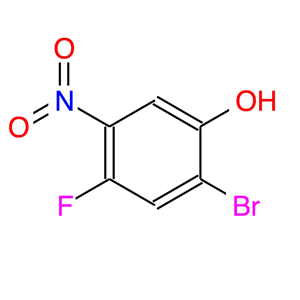 2-溴-4-氟-5-硝基苯酚,2-Bromo-4-fluoro-5-nitrophenol