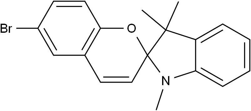 螺[1,3,3-三甲基吲哚-(6'-溴苯并二氢吡喃)],1,3,3-TRIMETHYLINDOLINO-6'-BROMOBENZOPYRYLOSPIRAN