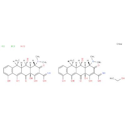 盐酸多西环素；盐酸强力霉素,Doxycycline hyclate