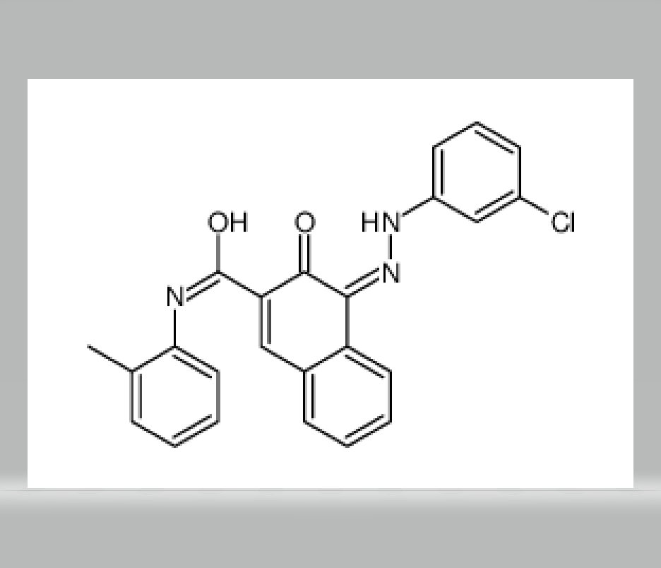 4-[(3-chlorophenyl)azo]-3-hydroxy-N-(2-methylphenyl)naphthalene-2-carboxamide,4-[(3-chlorophenyl)azo]-3-hydroxy-N-(2-methylphenyl)naphthalene-2-carboxamide